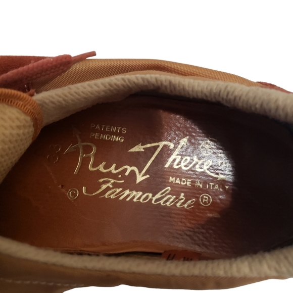 Famolare 1970s Famolare Brown Suede Sneakers Shoes 11 M - Picture 13 of 13